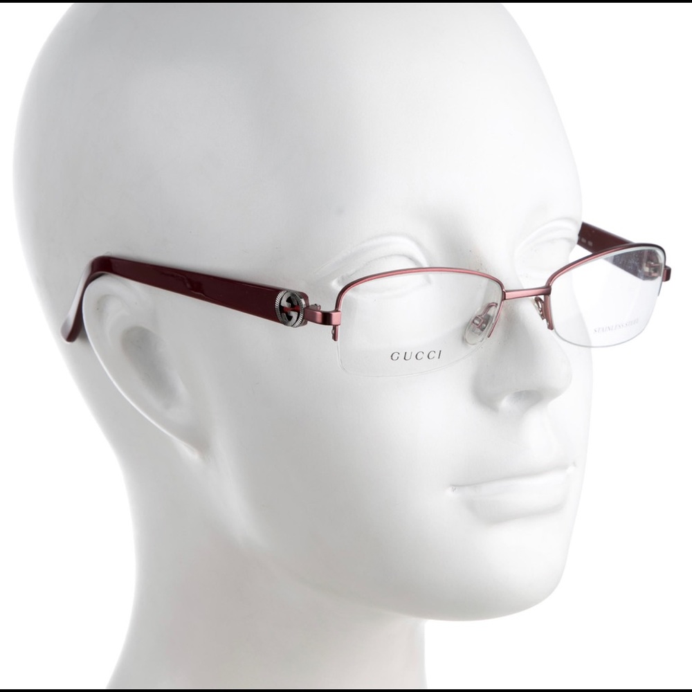 Gucci Narrow Acetate Eyeglasses